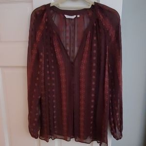 Anthropologie tunic top